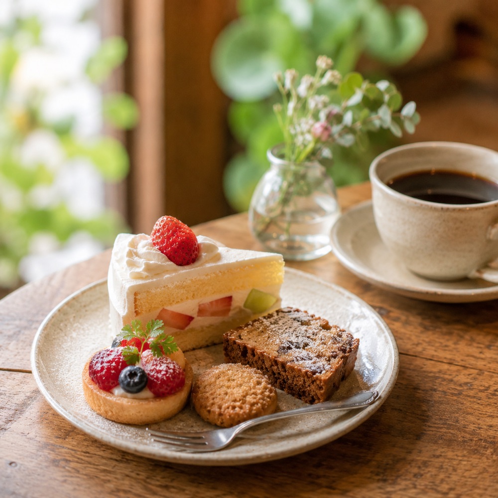 手づくりバスクチーズケーキ